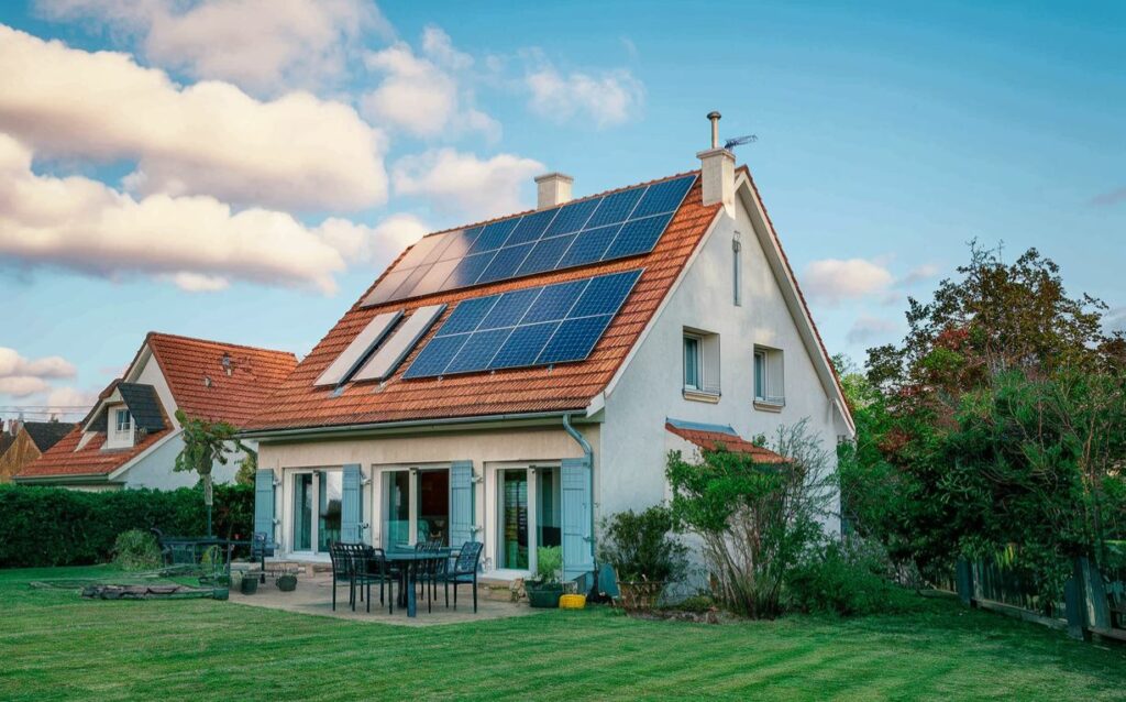 prix d'un panneau photovoltaïque sur une maison
