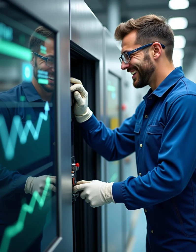 compresseur à vis lubrifié